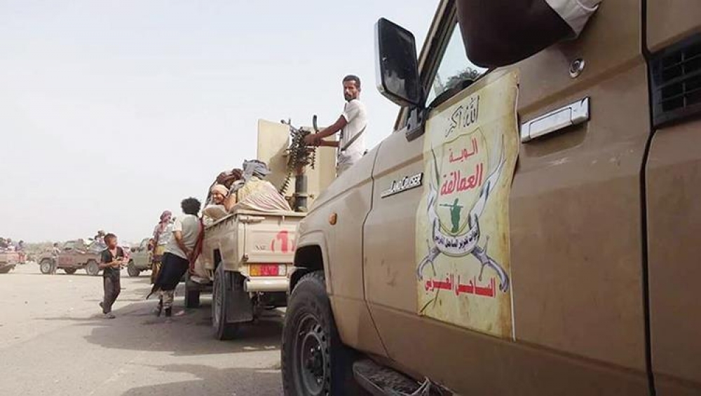 ألوية العمالقة تعلن جاهزيتها للحسم العسكري في الحديدة