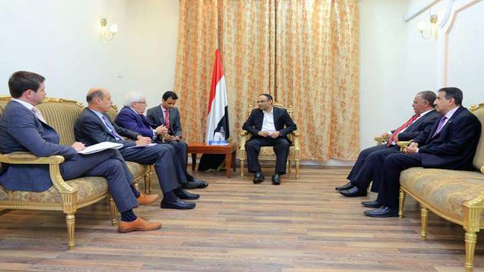 غريفيث: زيارتي لصنعاء مثمرة