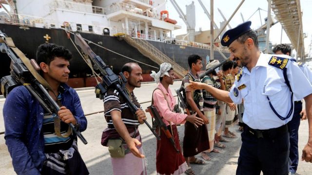 "أونمها" تبدي قلقها حيال غارات التحالف وتتجاهل خروقات الحوثيين المستمرة في الحديدة