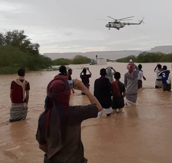 محافظ حضرموت يعلن مديرية حجر ومدينة ميفع في بروم مناطق منكوبة