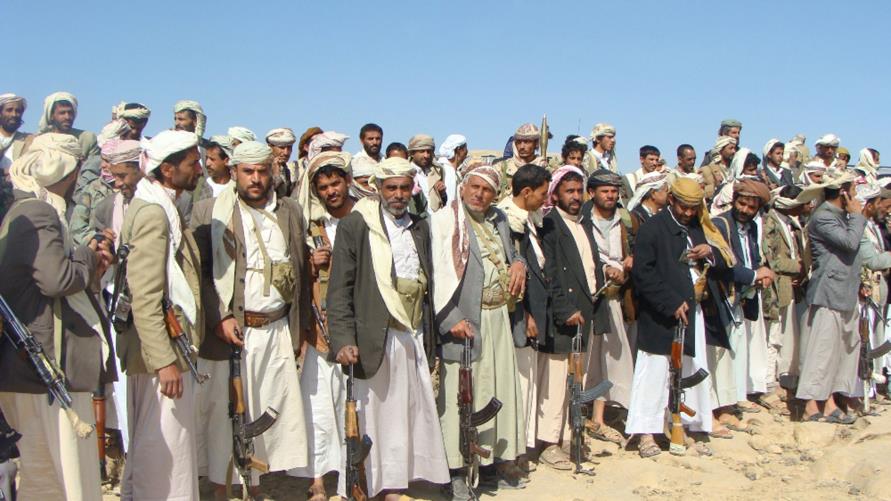 انتفاضة قبلية ضد الحوثيين في صنعاء وهذه أولى الصور