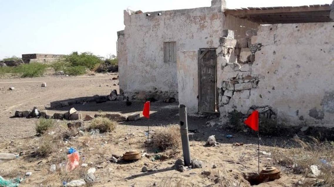  تفخيخ جامع اثري جنوب تعز بالالغام الحوثية