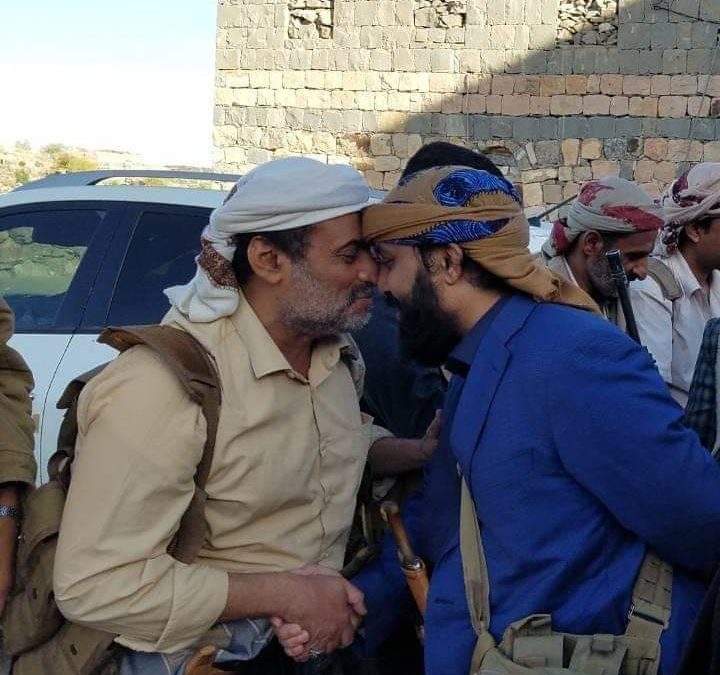 بالفيديو..ياسر العواضي يستقبل وفود قبلية بأعداد كبيرة في البيضاء بقيادة الشيخ خالد عبدربه العواضي(شاهد)