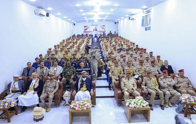 العرادة يشهد حتفل تخريج دفعات جديدة من الأكاديمية العسكرية العليا