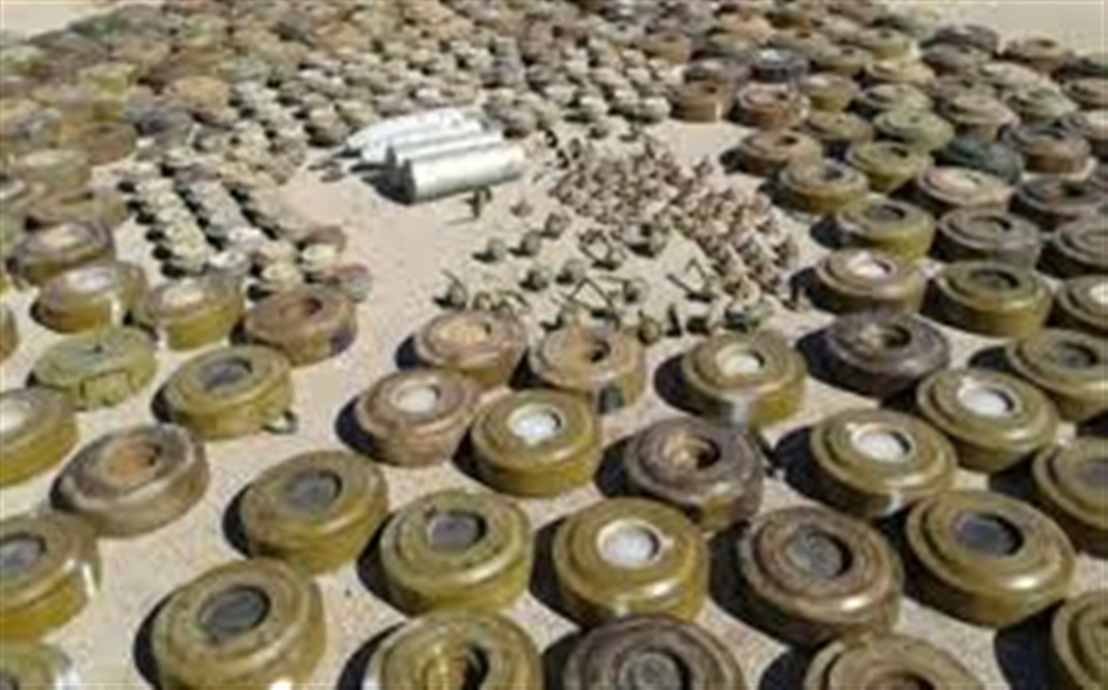 مسام: نزعنا1320 لغما حوثيا في الأسبوع الأول من نوفمبر الجاري