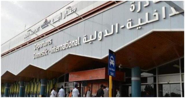 الحوثي يعلن استهداف مطار أبها لليوم الثالث.. والتحالف يرد