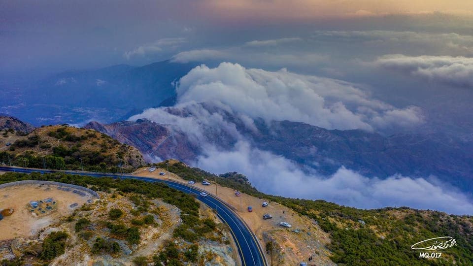 هكذا تبدو الطبيعة الساحرة جنوب السعودية