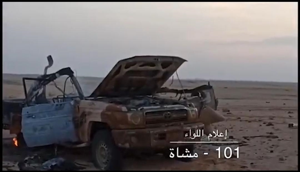 غارات على آليات عسكرية حوثية شرق مفرق الجوف