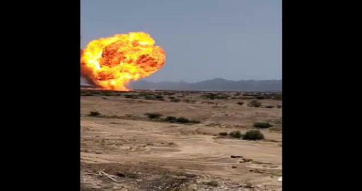 انفجار ضخم يهز محطة غاز في ابين