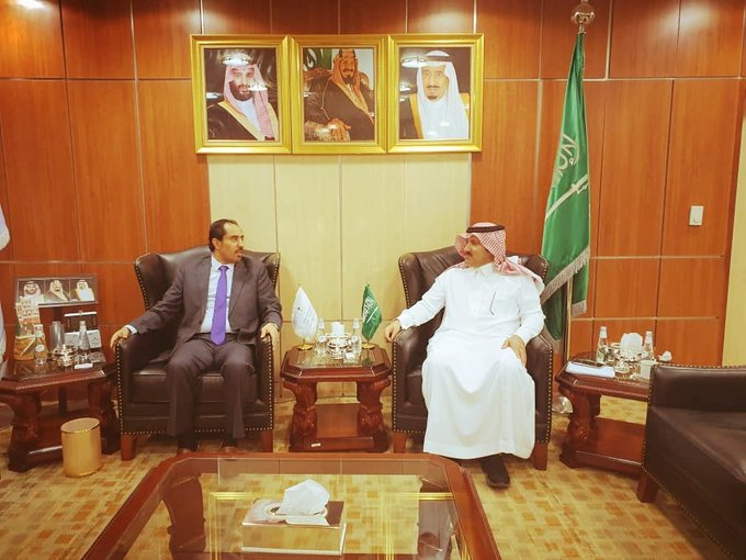 البكري: نقاش مثمر مع السفير آل جابر لإنجاح اتفاق الرياض