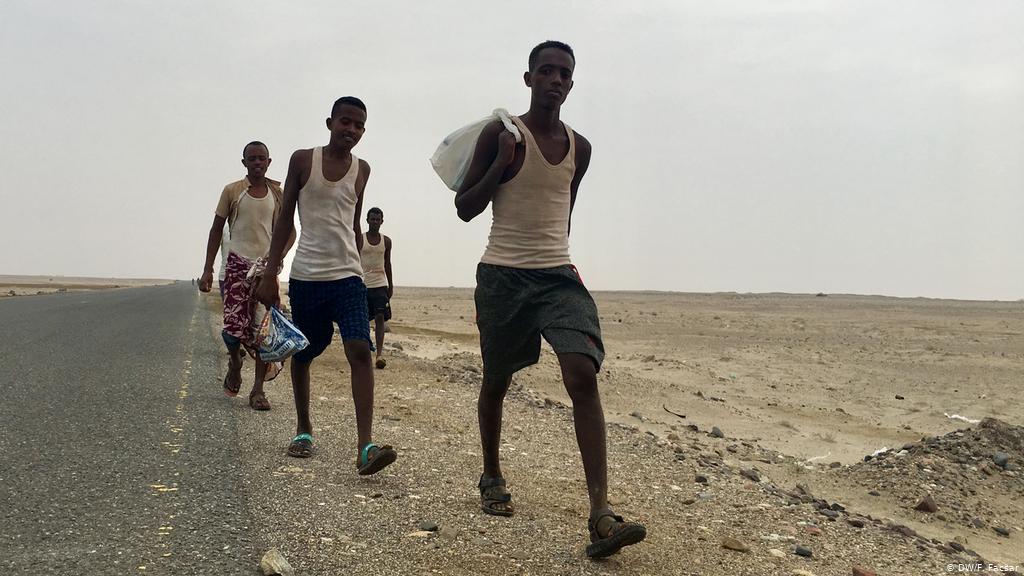 المنظمة الدولية للهجرة: اليمن يبدأ نقلا قسريا لمهاجرين أفارقة