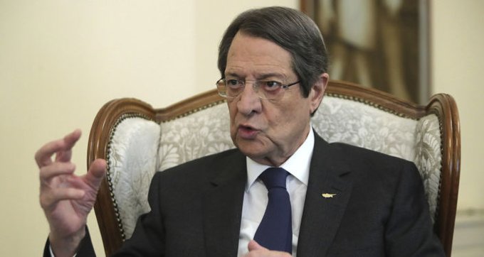 بيان شديد اللهجة من الرئيس القبرصي بسبب تواجد أردوغان في عقر داره