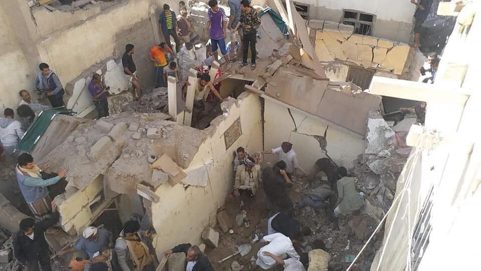 تفاصيل الغارات الجوية اللتي استهدفت العاصمة صنعاء صباح اليوم 16/5/2019