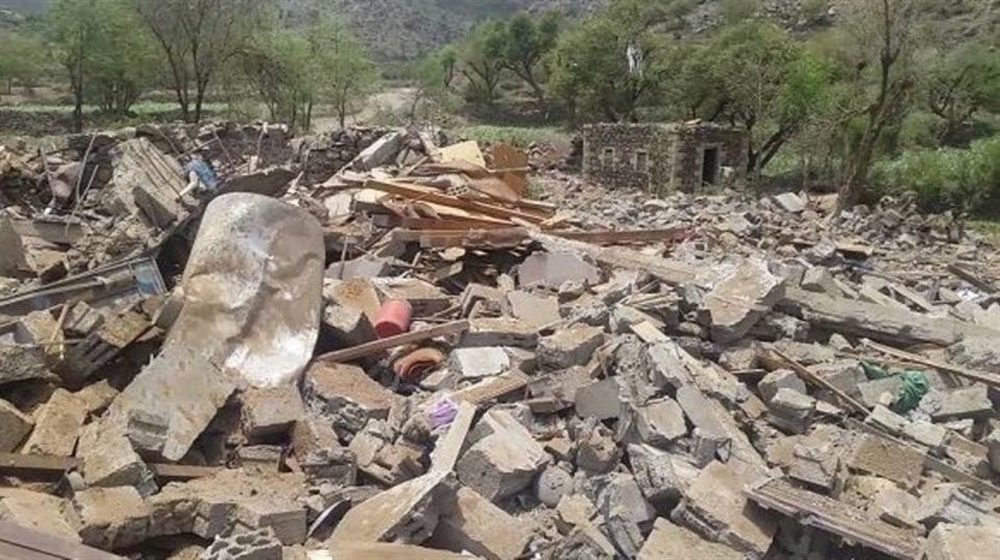الحوثيون .. التفجير وهدم المنازل على الطريقة الصهيونية ..هذا ما ارتكبوه في تعز وبقية المحافظات (تقرير )
