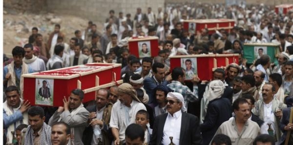 وصول عشرات الجثث إلى مستشفيات صنعاء قادمة من جبهة نهم