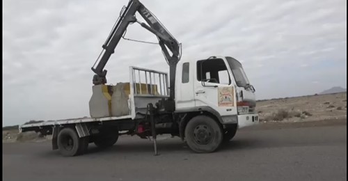 العمالقة تشرع في إزالة مخلفات الحرب في أبين  
