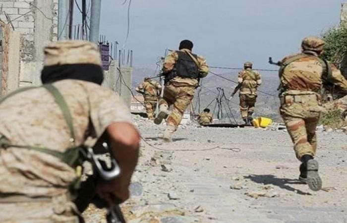 الجيش الوطني يتصدى لهجوم للحوثيين جنوبي تعز