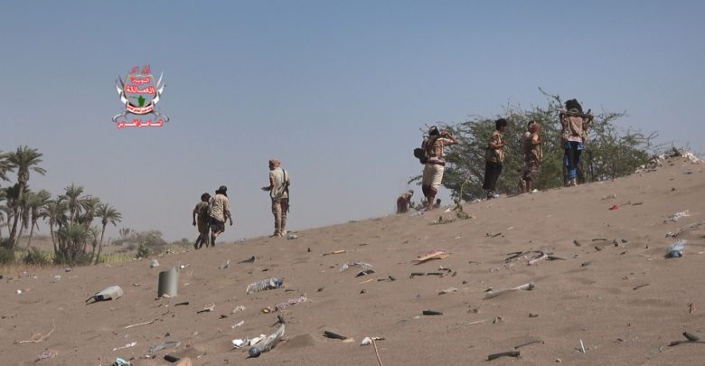 تعرض مواقع الجيش جنوب الحديدة للقصف المدفعي من قبل الحوثيين
