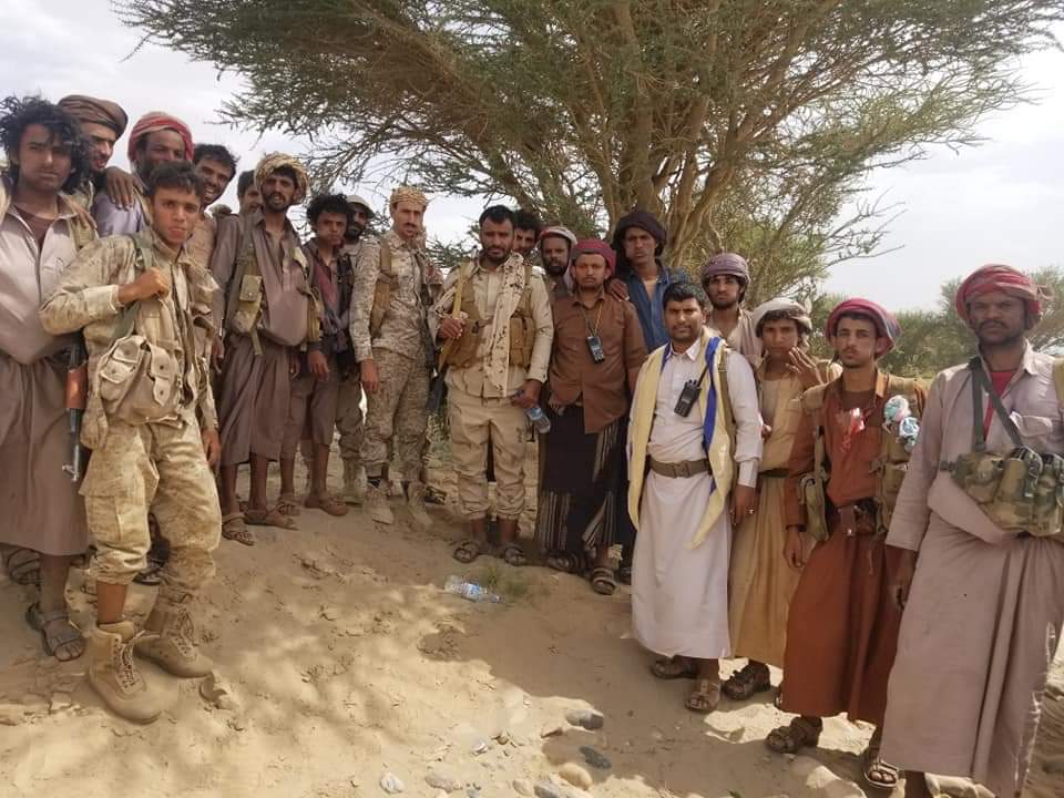 القوات الحكومية تستعيد عدة مواقع شرق الجوف