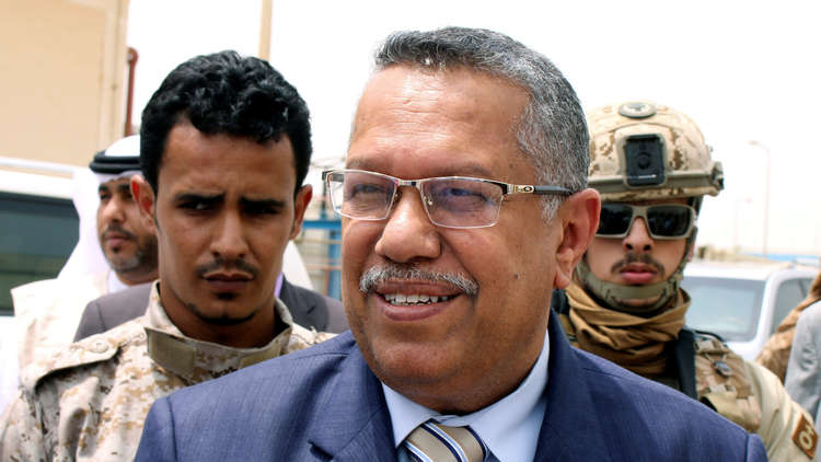 بن دغر يقترح خارطة سلام في اليمن عبر الحوار المباشر