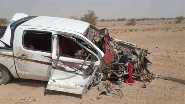 الجوف: مقتل مدني وإصابة طفل بلغم حوثي شمال مدينة الحزم