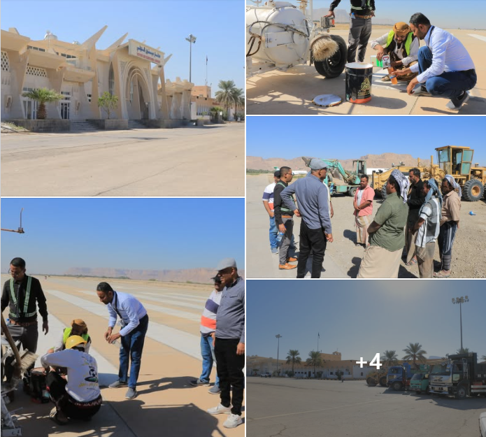 مدير مطار سيئون الدولي ينفي شائعات النهب ويؤكد أن الإغلاق مؤقت لأعمال الصيانة