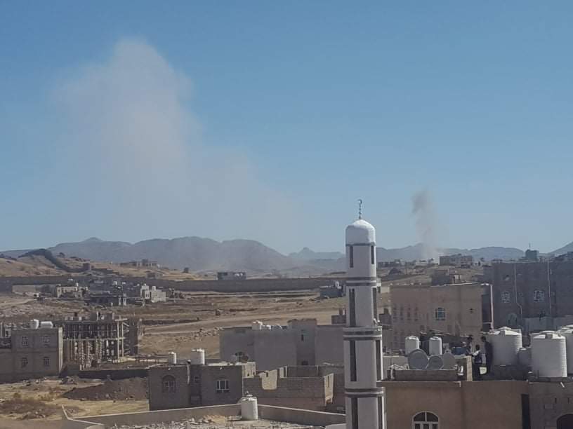 التحالف يغير على أهداف عسكرية للحوثيين في صنعاء  أسماء المواقع المستهدفة"