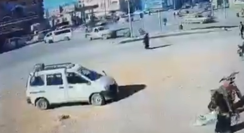 دهس طقم عسكري تابع للعمالقة الجنوبية ثلاثة مدنيين في عتق بشبوة