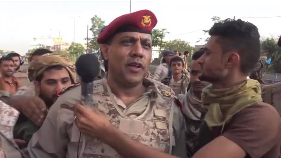 أول تصريح صحفي لقائد محور تعز حول العملية العسكرية الجارية بالمحافظة