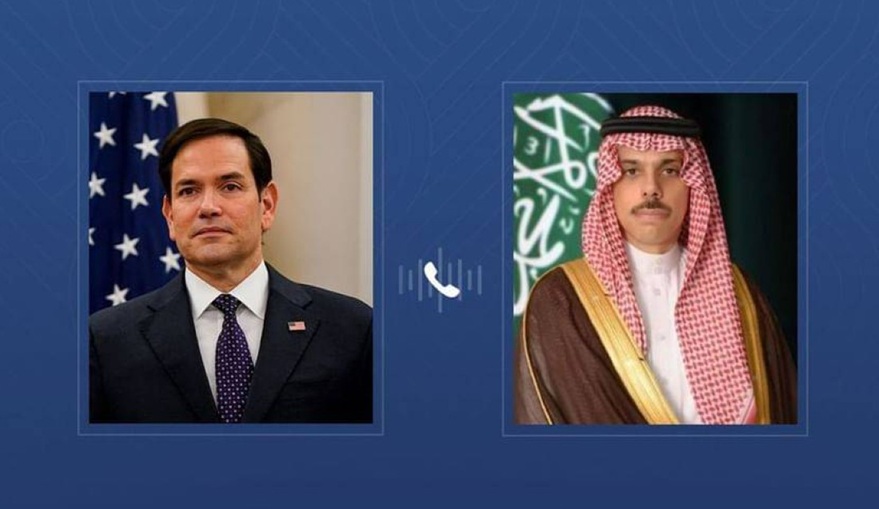 وزير الخارجية الأمريكي يبحث مع نظيره السعودي التوترات في اليمن وأمن المنطقة