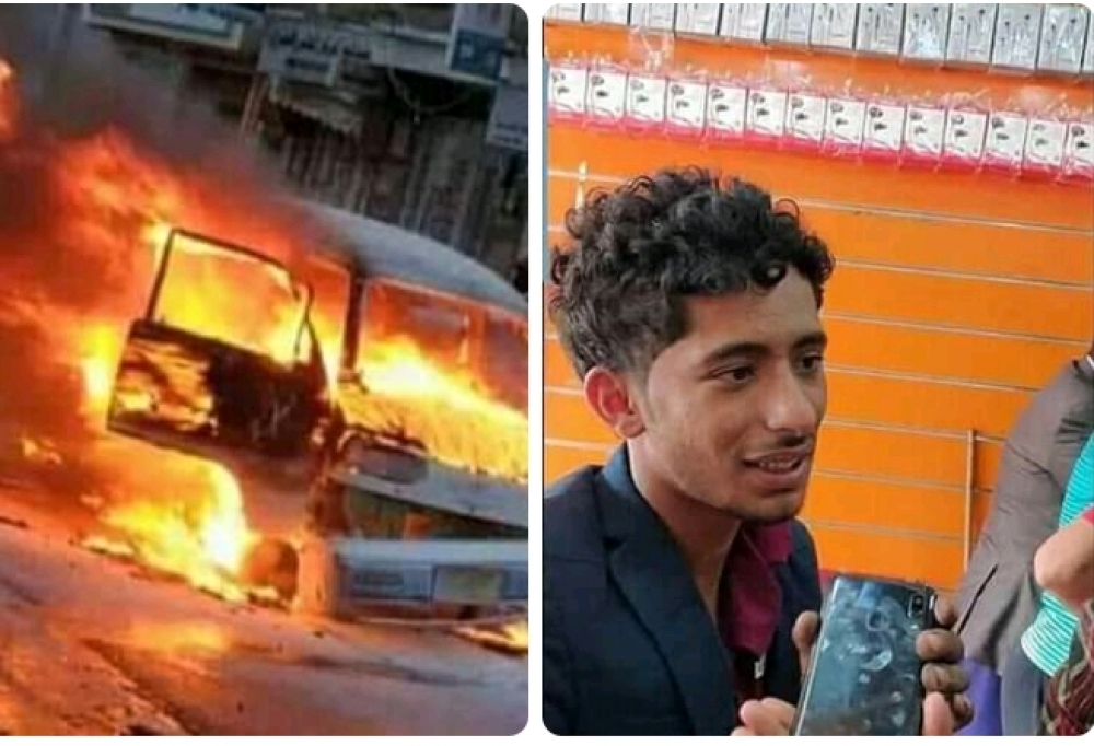 الشاب الذي بكى بـ"حرقة" على احتراق باصه يدعم أبناء تهامة بنصف مليون ريال (فيديو)